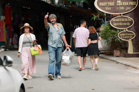 Hanoi: Silk Village Or Hat and Incense Village SMALL GROUP Afternoon: Hanoi Hat Village & Incense Village - SMALL GROUP