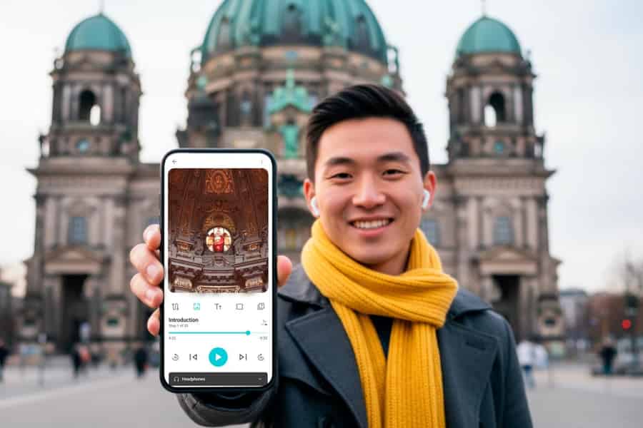 Unser Paket: Ticket für den Berliner Dom, digitale Tour und Stadtrundgang. Foto: GetYourGuide