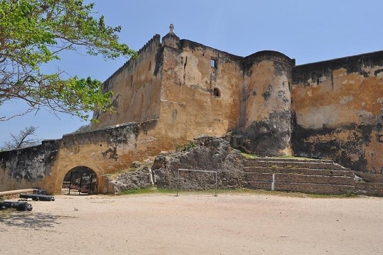 Mombasa: Tour privado de un día con el Parque Haller y el Fuerte Jesús