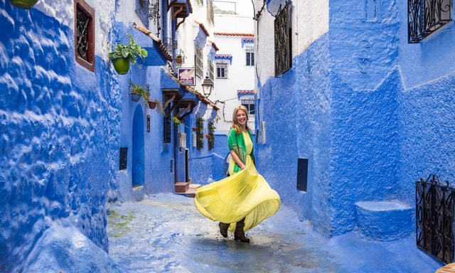Private tour to the blue city Chefchaouen