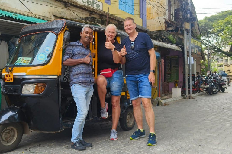 Kochi: Tuk-Tuk Tour met ophaalservice vanaf cruiseschepen