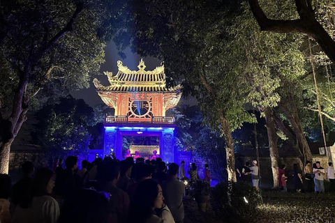 Hanoi: Street Food Tour & Temple Night Experience Street Food Tour & Temple Night Experience Extend Show