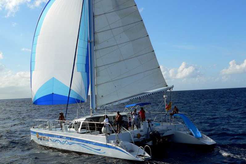 from fajardo icacos island full day catamaran trip