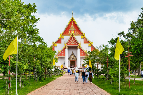 From Bangkok: Ayutthaya & Ayothaya Floating Market Day Trip