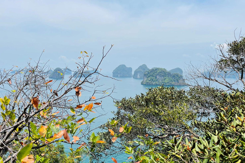 From Ao Nang: Hong Islands Lagoon & 360° View with Lunch