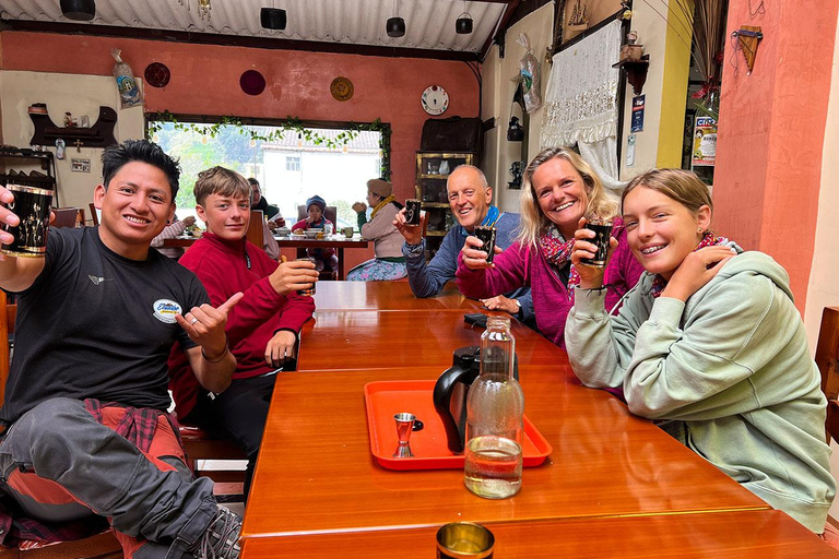 From Baños: Chimborazo Volcano hiking private tour & lunch