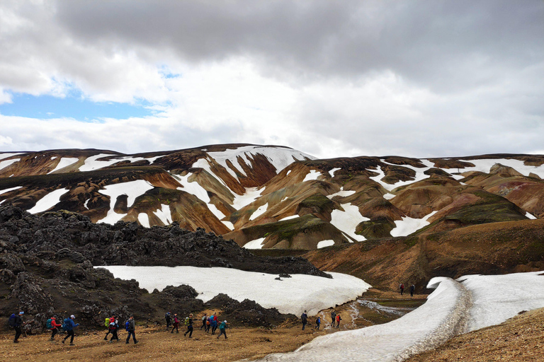 Reykjavík/Hella: Escursione di un&#039;intera giornata sugli altopiani di Landmannalaugar