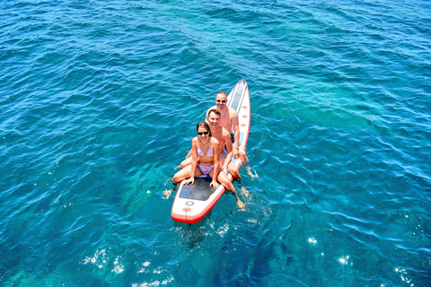 Rhodes Ultimate Catamaran Trip to Anthony Quinn & Water Toys Rhodes: Luxury Catamaran Cruise to Anthony Quinn