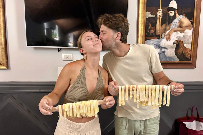 Gluten Free Pasta Class in Florence with limitless Wine