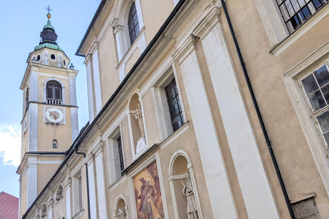 Ljubljana : Visite guidée de la vieille ville romantique