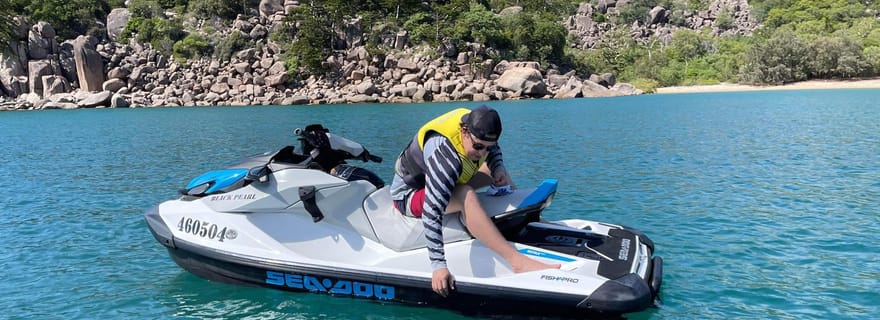 Townsville : plongée avec tuba à Magnetic Island en jet ski