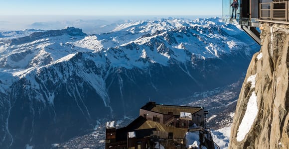 Von Genf aus: Tagestour nach Chamonix mit Seilbahn und Zug