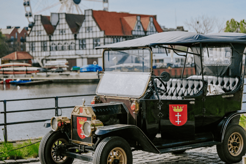 60 minuters sightseeing i retrobilar, Gdansk