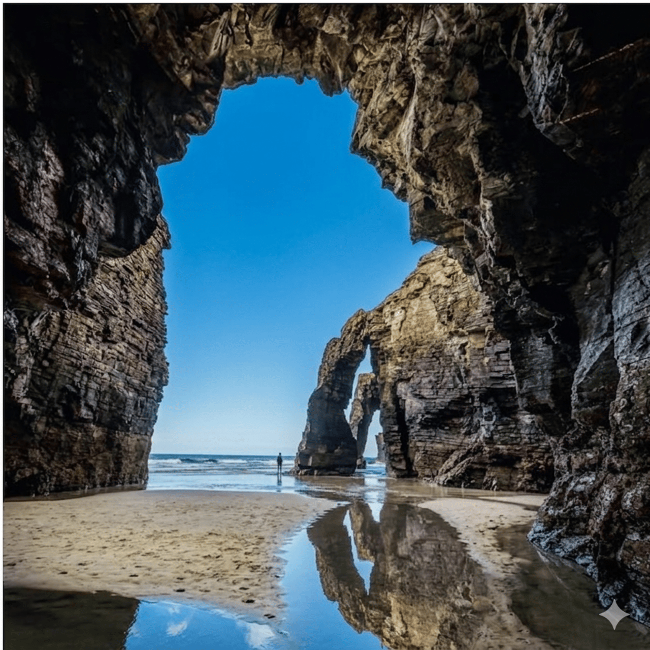 Von Santiago aus: Lugo Ribadeo & Kathedralenstrand Ganztagestour