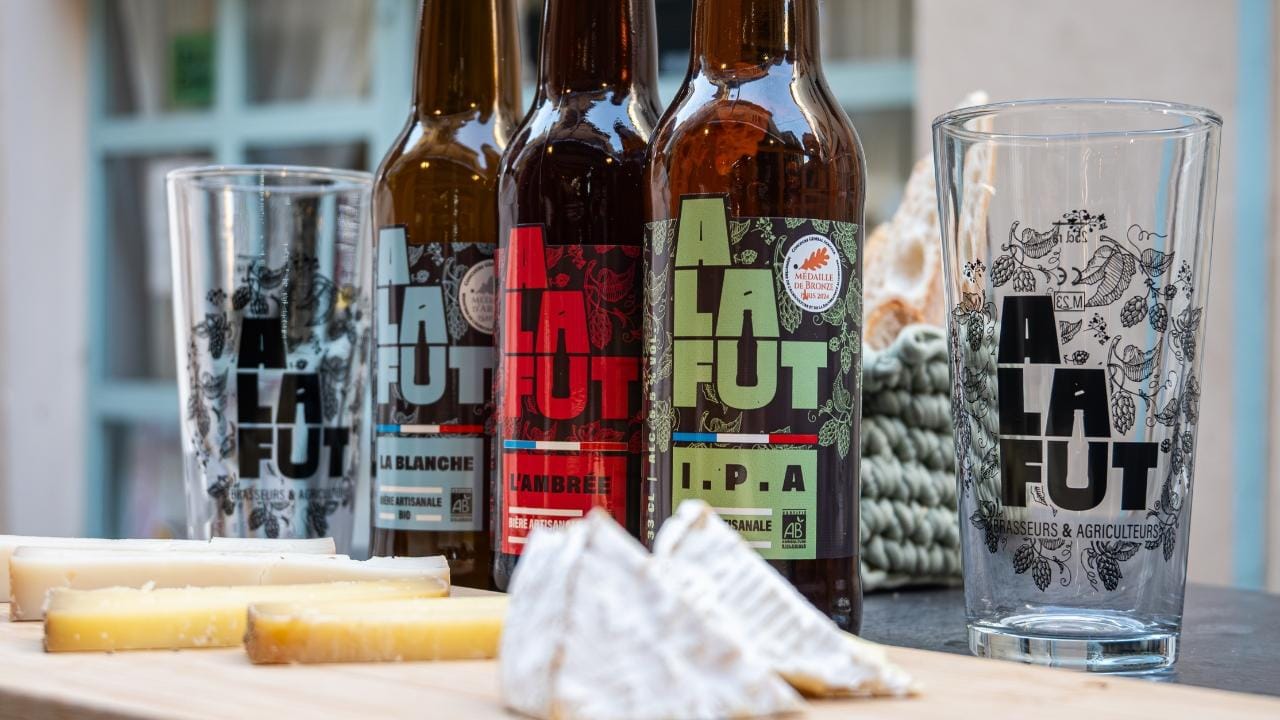 Lou Bar: Verkostung von 3 lokalen Bieren & 3 französischen Käsesorten
