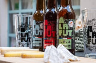 Lou Bar: Verkostung von 3 lokalen Bieren & 3 französischen Käsesorten