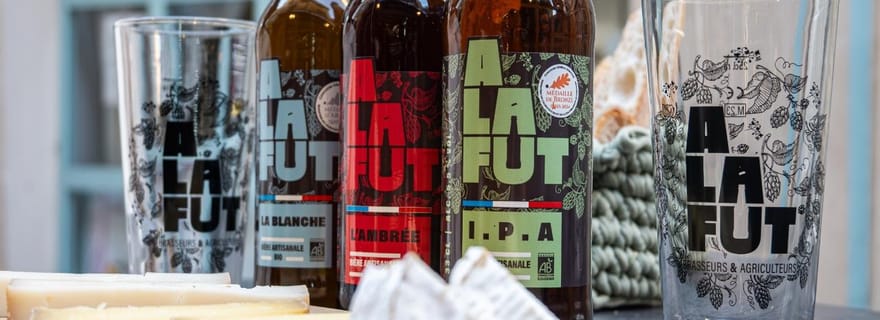 Lou Bar : Dégustation 3 bières locales & 3 fromages français