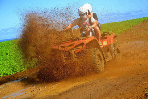 2-Hour Quad Bike Tour of the Wild South of Mauritius Single Quad (1 Person per Bike) without Pickup