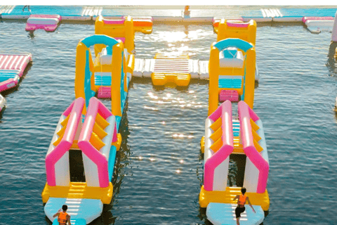 Inflatable Island Water Park Roundtrip Transfers from Manila