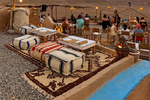 Marrakech: Agafay Desert Sunset With Dinner & Fire Show