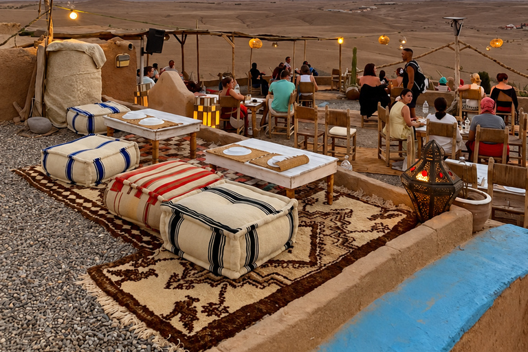 Marrakech: Agafay Desert Sunset With Dinner & Fire Show