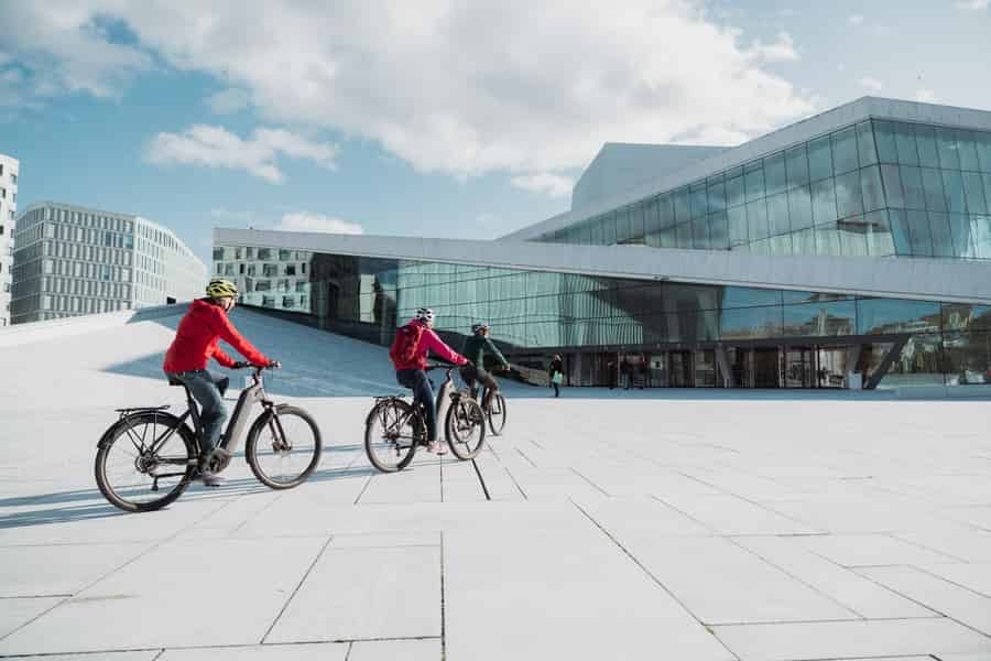 Höhepunkte von Oslo mit dem Fahrrad. Foto: GetYourGuide