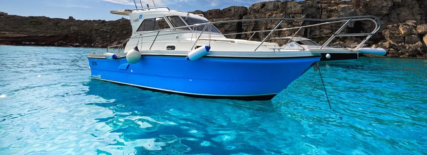 Favignana : excursion partagée en bateau avec déjeuner à bord