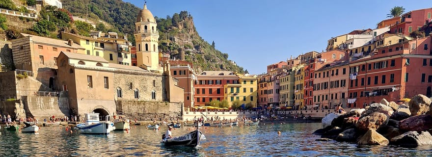 5 terre, escursione in barca con snorkeling e snack a bordo