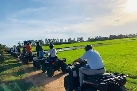 Siem Reap: Passeio de quadriciclo pelo campo