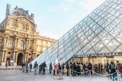 Louvre Paris: Tidsbestemt inngangsbillett
