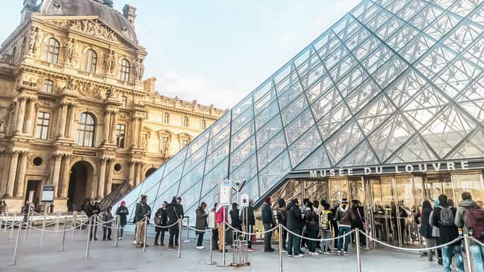 Museo del Louvre: ticket de entrada programada