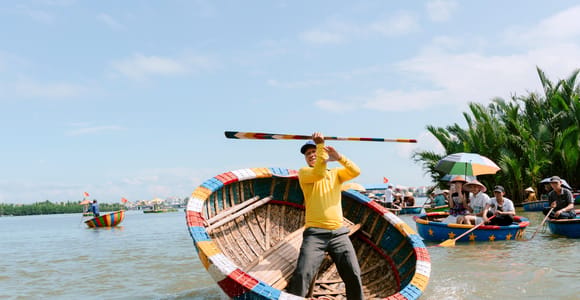 Hoi An: Basket Boat,Tailor Shopping Visit &Crab Catch Free