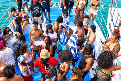 Punta Cana Parasailing & Hip-hop Party Boat Combo