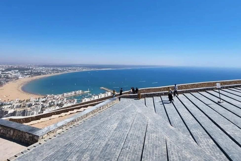 From Agadir: City tour with cable car and Coco Polizzi included