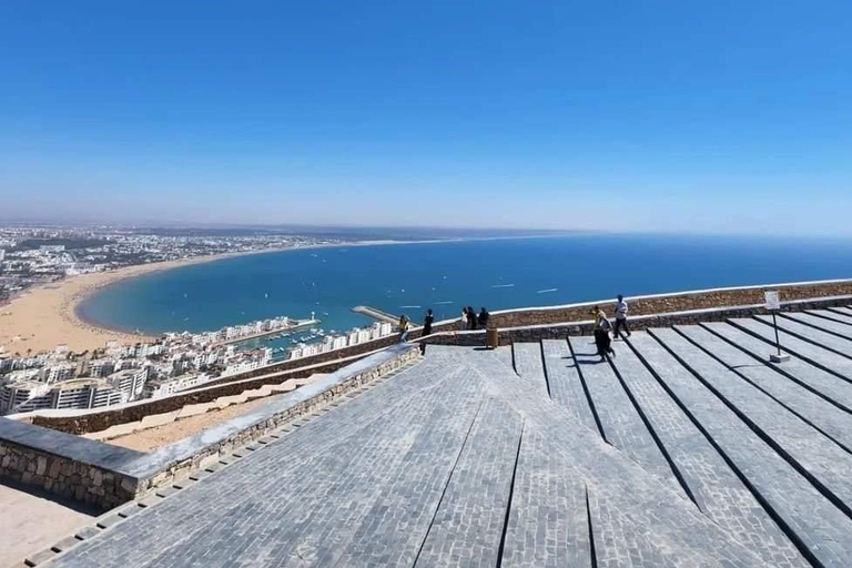 From Agadir: City tour with cable car and Coco Polizzi included