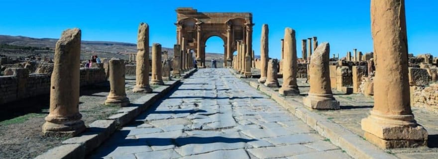 Depuis Béjaïa : visite guidée des ruines romaines de Timgad avec déjeuner