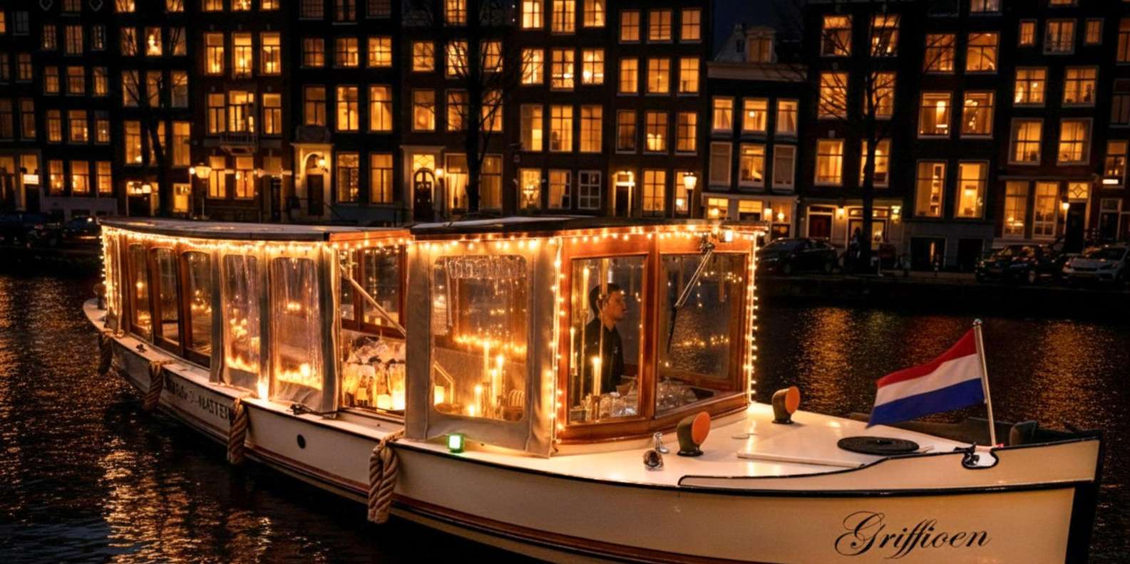 Amsterdam: 2-Hour Candle Light Cruise + Drinks & Snacks
