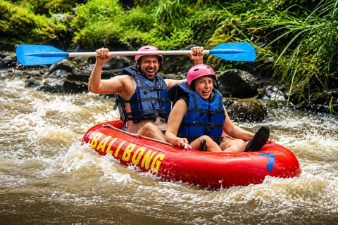 Ubud Jungle River Tubing & Waterfall Tour
