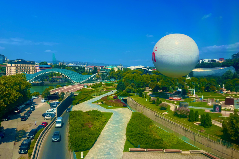 Tbilissi : circuit des 3 téléphériques avec déjeuner en optionVisite en groupe partagé ***3 HEURES***