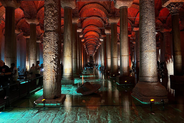 Basilikacisternen i Istanbul: inträdesbiljett med köföreträde och ljudguide
