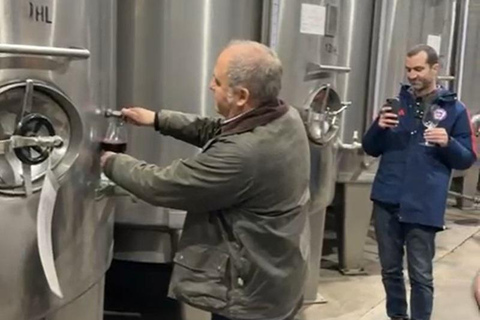 From Santiago: Casa Fevre Tour with Wine Tasting