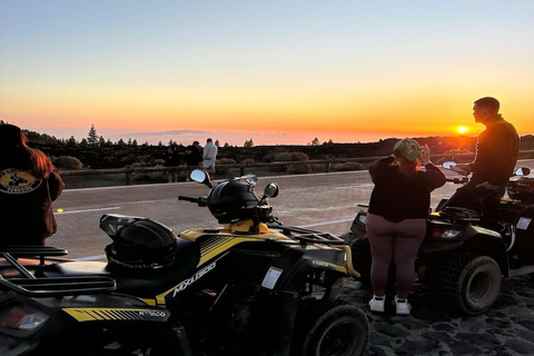 Tenerife: Quad ride to visit Teide National Park by day or at sunset