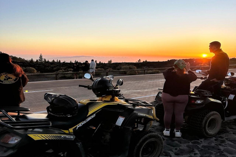Tenerife: Quad ride to visit Teide National Park by day or at sunset
