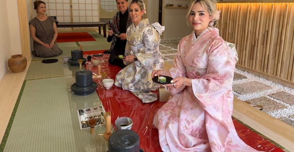 Wagashi-Making Class and Tea Ceremony in Kyoto