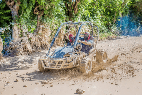 Punta Cana: Dune Buggy-tur Strand och CenoteUtforska buggy-tur på natten