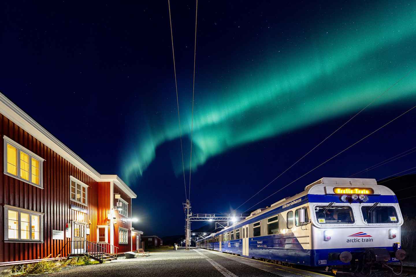 From Narvik: The Northern Lights Arctic Train Guided Tour