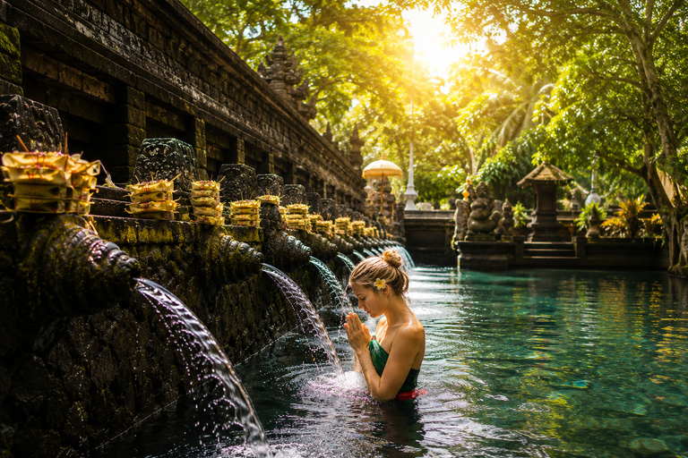 Waterfalls, Tirta Mpul Purification, Rice Teracces & Swing Private Tour Without Entry Ticket