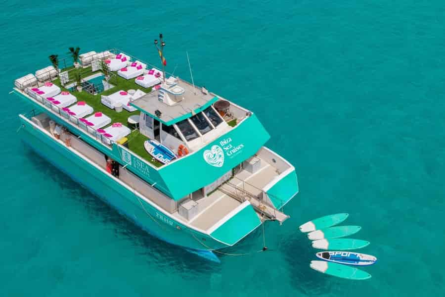 Ibiza: Ganztägige Bootstour nach Formentera mit Mittagessen und Schnorcheln. Foto: GetYourGuide Ibiza: Ganztägige Bootstour nach Formentera mit Mittagessen und Schnorcheln. Foto: GetYourGuide