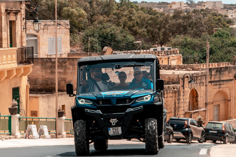 Z Malty: Gozo 4x4 Buggy Tour z lunchem i transferamiZ niemieckojęzycznym pilotem wycieczki