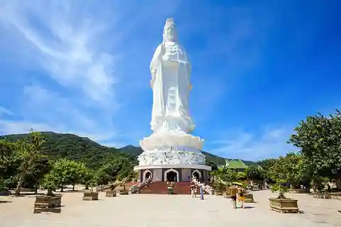 Lady Buddha, Marble Mountains, and Am Phu Cave Tour